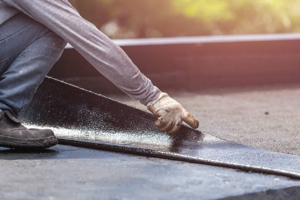 Professional Waterproofing technician working in Jefferson, WI